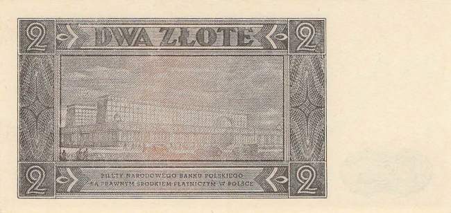 2 Zlote Polen p134 1948